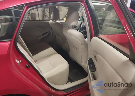 2012 Toyota Prius Two from USA, damaged, VIN JTDKN3DU3C5403275